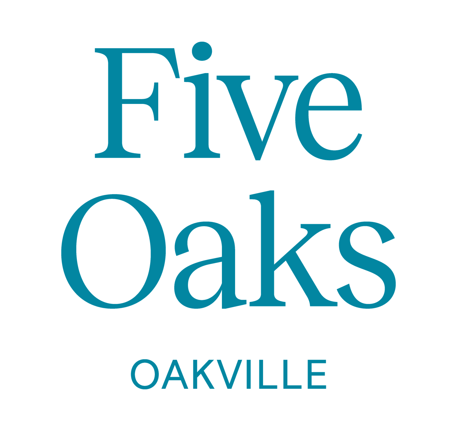 Five Oaks Stacked Logo