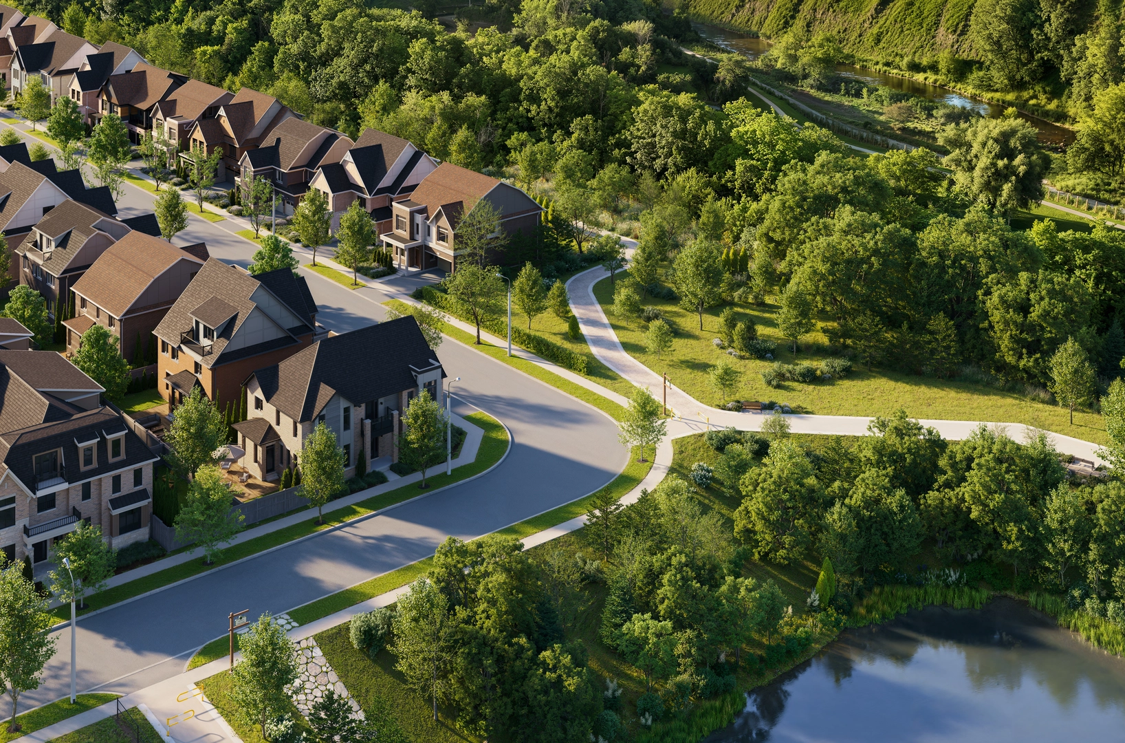 Five Oaks Exterior Rendering